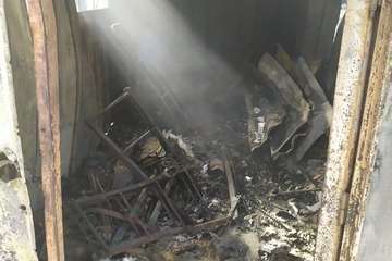 Telde se suma al dispositivo contra el incendio de Tasarte (Foto TA)